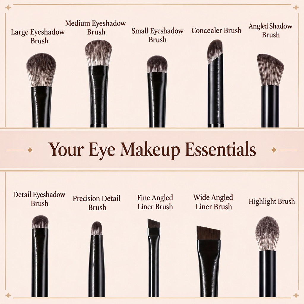 Blend & Define 10-Piece Eye Brush Set
